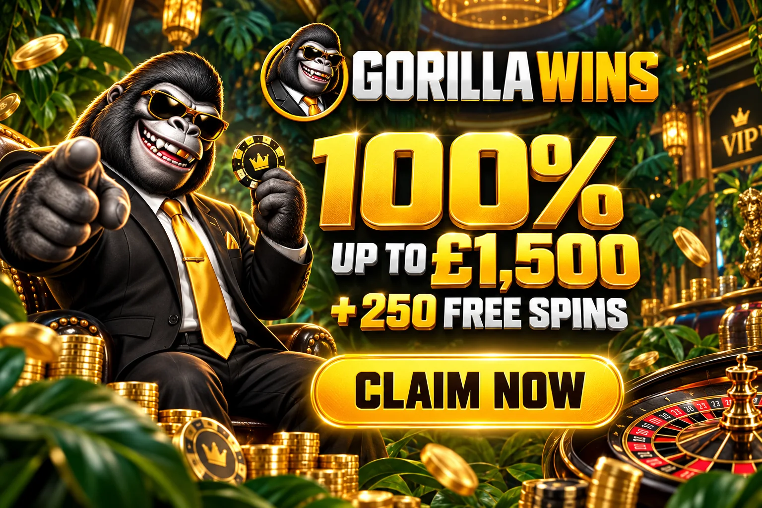 Gorillawins casino promotion